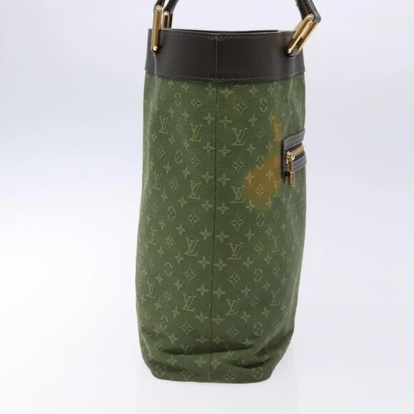 LOUIS VUITTON Monogram Mini Lucille GM Tote Bag TST Khaki - Picture 4 of 16